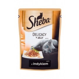 Sheba Delicacy Indyk galaretka saszetka 85g