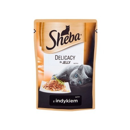 Sheba Delicacy Indyk galaretka saszetka 85g