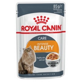 Royal Canin Intense Beauty w galaretce karma mokra dla kotów dorosłych, zdrowa skóra, piękna sierść saszetka 85g