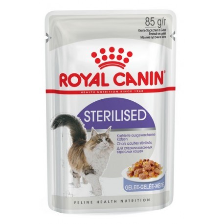 Royal Canin Sterilised w galaretce karma mokra dla kotów dorosłych, sterylizowanych saszetka 85g
