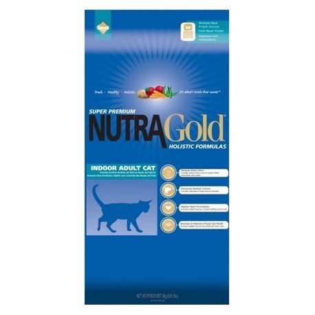 Nutra Gold Holistic Indoor Adult Cat 3kg