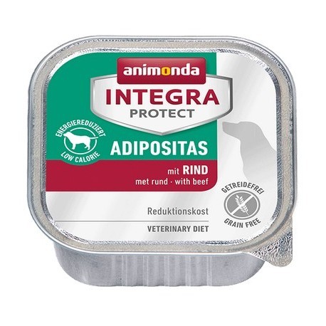 Animonda Integra Protect Adipositas dla psa wołowina tacka 150g