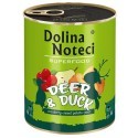 Dolina Noteci Premium Superfood Pies Jeleń i kaczka puszka 800g