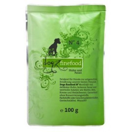 Dogz Finefood N.04 Kurczak i bażant saszetka 100g