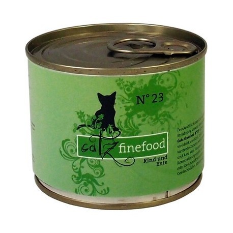Catz Finefood N.23 Wołowina i Kaczka puszka 200g