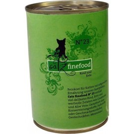 Catz Finefood N.23 Wołowina i Kaczka puszka 400g