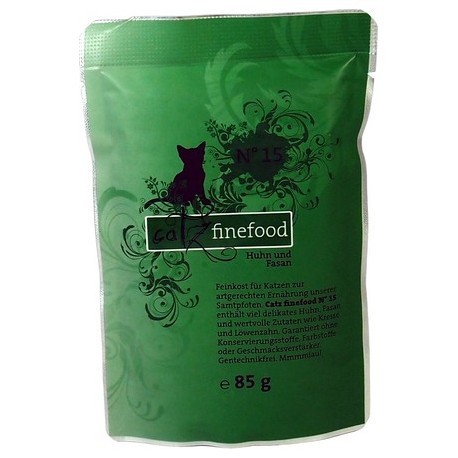 Catz Finefood N.15 Kurczak i Bażant saszetka 85g