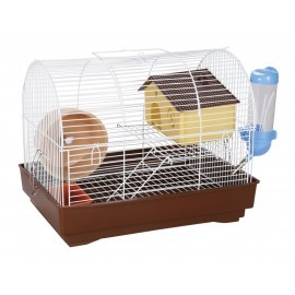 Panama Pet klatka dla gryzoni 33x23x26 cm biało/brązowa