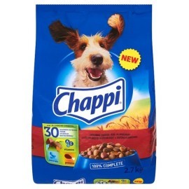 Chappi Wołowina, drób i warzywa 2,7kg