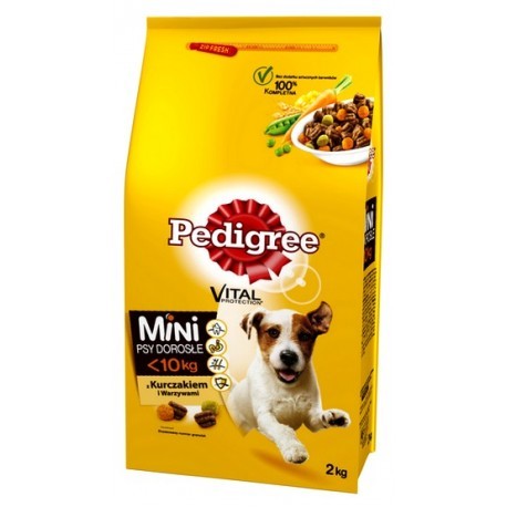Pedigree Adult Mini Kurczak i warzywa 2kg