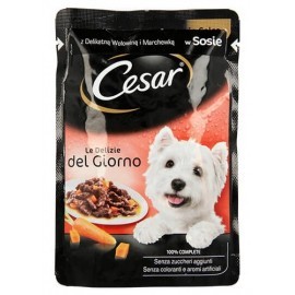 Cesar Wołowina i marchew w sosie 100g