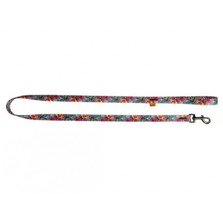 Dingo Smycz taśma pojedyncza Zebra 2cm/110cm