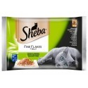 Sheba Delicacy Fine Flakes Mix Galaretka saszetki 4x85g