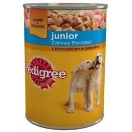 Pedigree Junior Kurczak puszka 400g