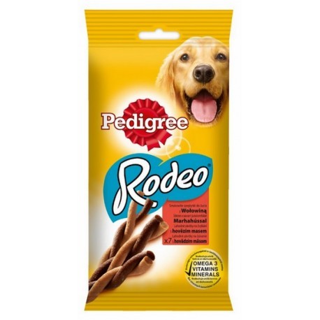 Pedigree Rodeo Wołowina 122g