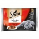 Sheba Selection Mięsne dania w sosie - saszetki 4x85g 3+1 gratis