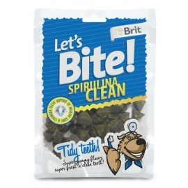 Brit Care Let's Bite Dog Spirulina Clean 150g
