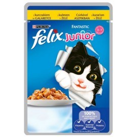 Felix Fantastic Junior Kurczak w galaretce saszetka 100g