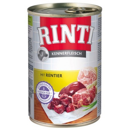 Rinti Kennerfleisch Rentier pies - renifer puszka 400g