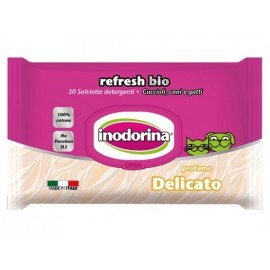 Inodorina Chusteczki Bio Delicato 30szt