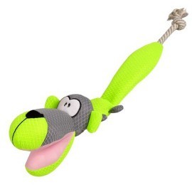 Flamingo Zabawka Neon Wąż ze sznurem 51cm [517022]