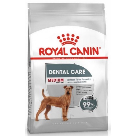 Royal Canin Medium Dental Care karma sucha dla psów dorosłych ras średnich redukująca kamień nazębny 3kg