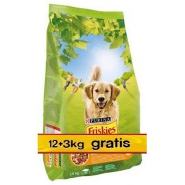 Friskies Adult Balance Kurczak i warzywa 15kg (12+3kg gratis)