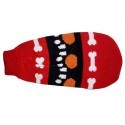 Doggy Fashion Golf 30cm/10" czerwony ze wzorem