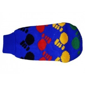 Doggy Fashion Golf 40cm/14" chabrowy/ granatowy ze wzorem