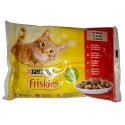 Friskies Mix mięsny w sosie saszetki 4x85g