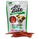 Let's Bite Meat Snacks Puppy Lamb Stripes 80g
