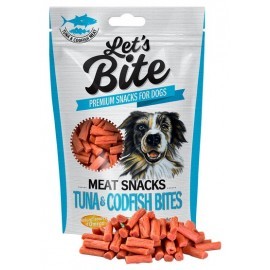 Let's Bite Meat Snacks Tuna & Codfish Bites 80g