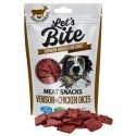 Let's Bite Meat Snacks Venison & Chicken Dices 80g