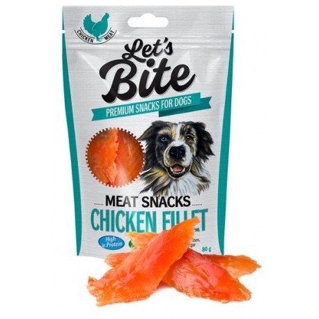 Let's Bite Meat Snacks Chicken Fillet 80g