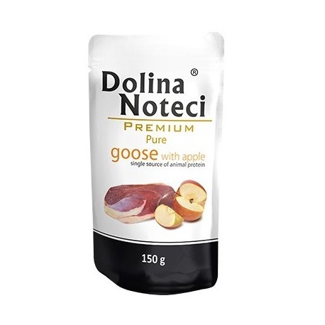 Dolina Noteci Premium Pies Pure Gęś i jabłko saszetka 150g