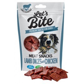 Let's Bite Meat Snacks Lamb Dices with Chicken 80g