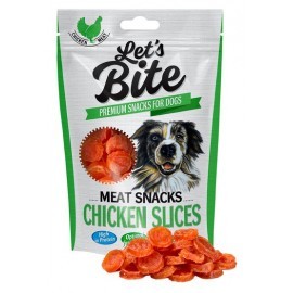 Let's Bite Meat Snacks Chicken Slices 80g