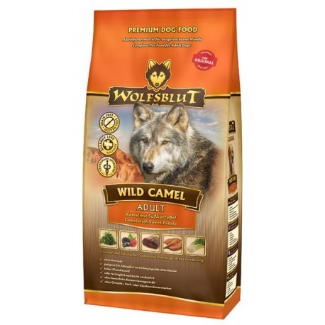 Wolfsblut Dog Wild Camel wielbłąd i bataty 15kg