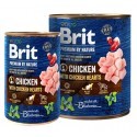 Brit Premium By Nature Chicken & Hearts puszka 400g