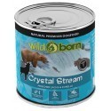 Wildborn Crystal Stream pstrąg, łosoś puszka 800g