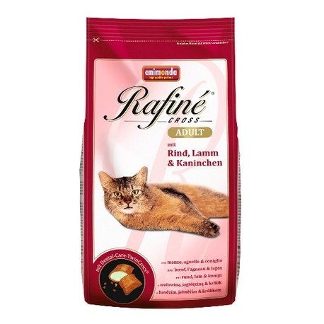 Animonda Rafiné Cross Adult Cat Wołowina, jagnięcina i królik 400g