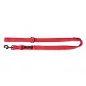 Dingo Smycz taśma przedłużana z taśmy bawełnianej 2,5cm/120-220cm czerwona
