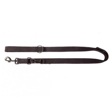 Dingo Smycz taśma przedłużana z taśmy bawełnianej 2cm/120-220cm czarna