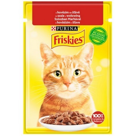 Friskies Wołowina saszetka 85g