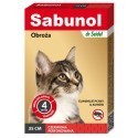 Sabunol Obroża przeciw pchłom dla kota czerwona 35cm