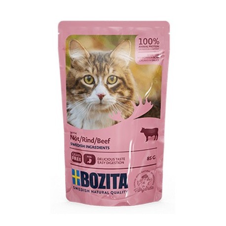 Bozita Cat Wołowina w sosie saszetka 85g