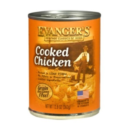 Evanger's Classic Dogs Gotowany Kurczak puszka 362g