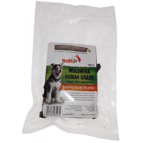 Balto Wołowina Human Grade 100g