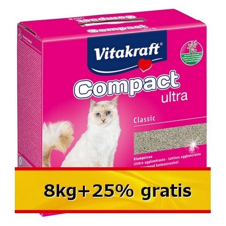 Żwirek Vitakraft Compact Ultra 8kg+25% gratis (10kg) [2489327]
