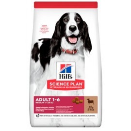 Hill's Science Plan Adult Medium Jagniecina & Ryż 2,5kg